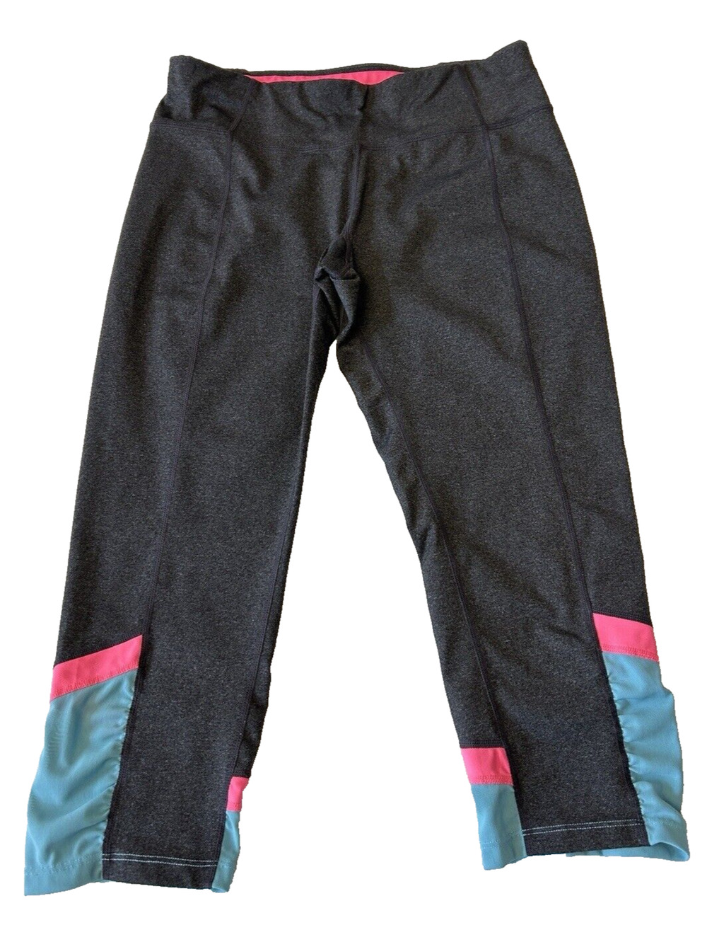 Calvin Klein Performance Women's Active Athletic Capri Leggings Sz L Quick Dry